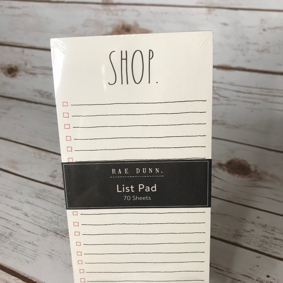 Rae Dunn List Pad Set - Picture 3 of 6